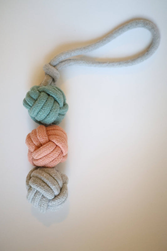 New Design: Sherbert Rope Ball Toy For Dogs, Tug-war Toy