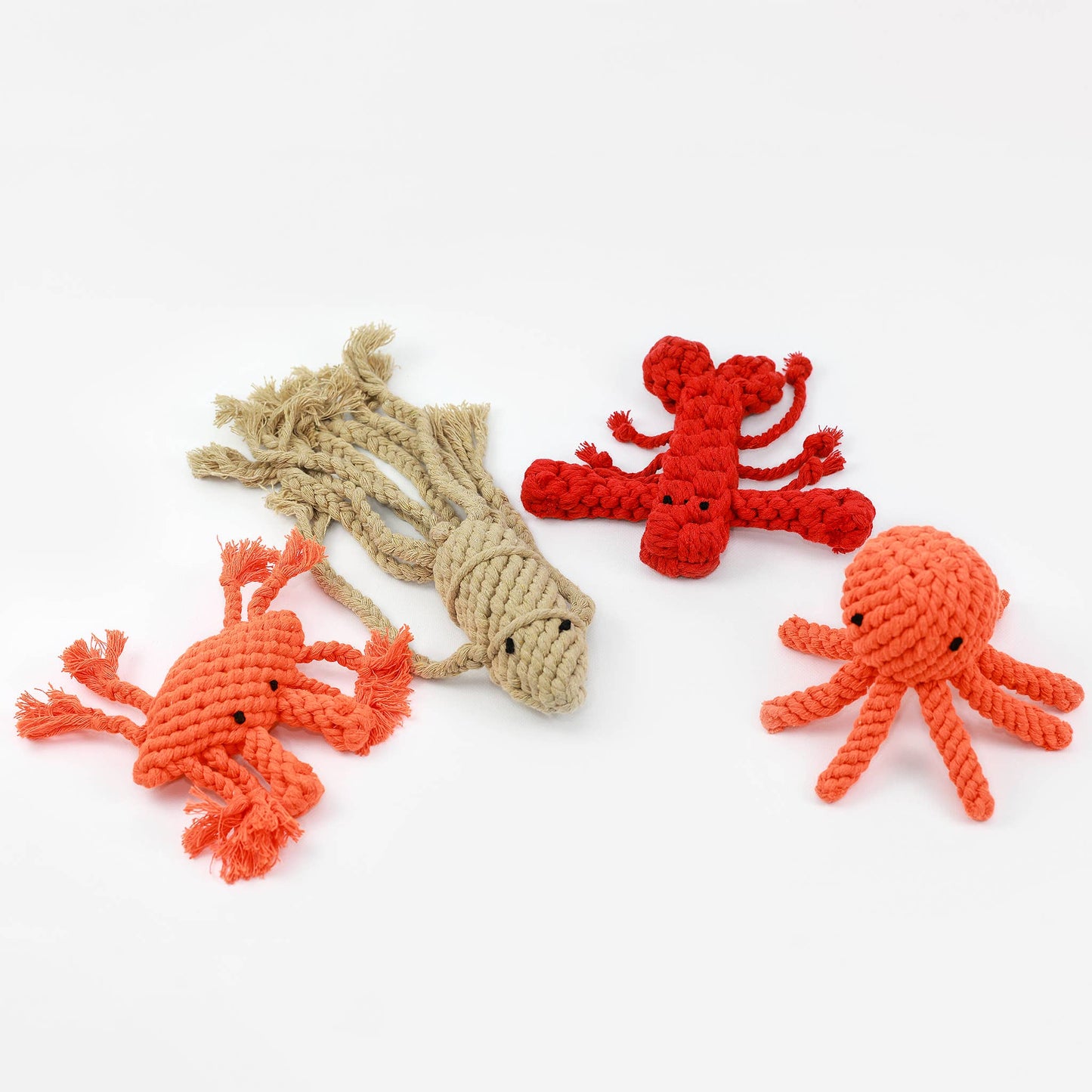 Ocean Pals Rope Toys: Happy The Crab