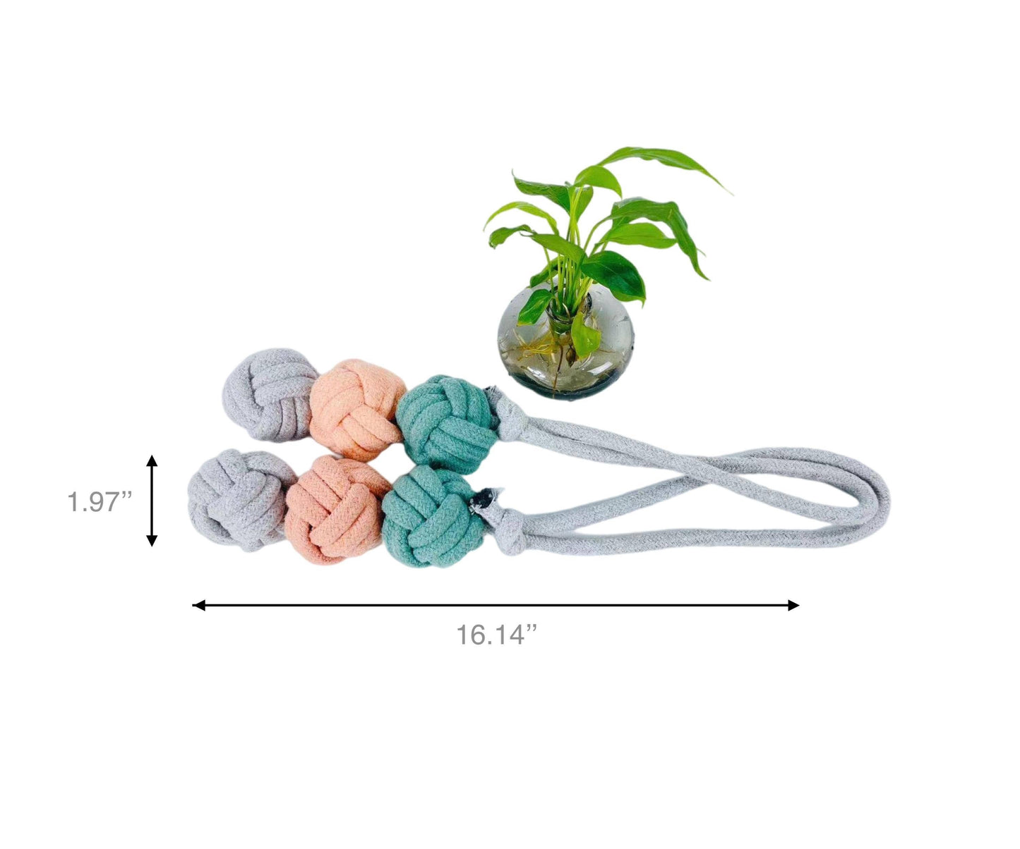 New Design: Sherbert Rope Ball Toy For Dogs, Tug-war Toy